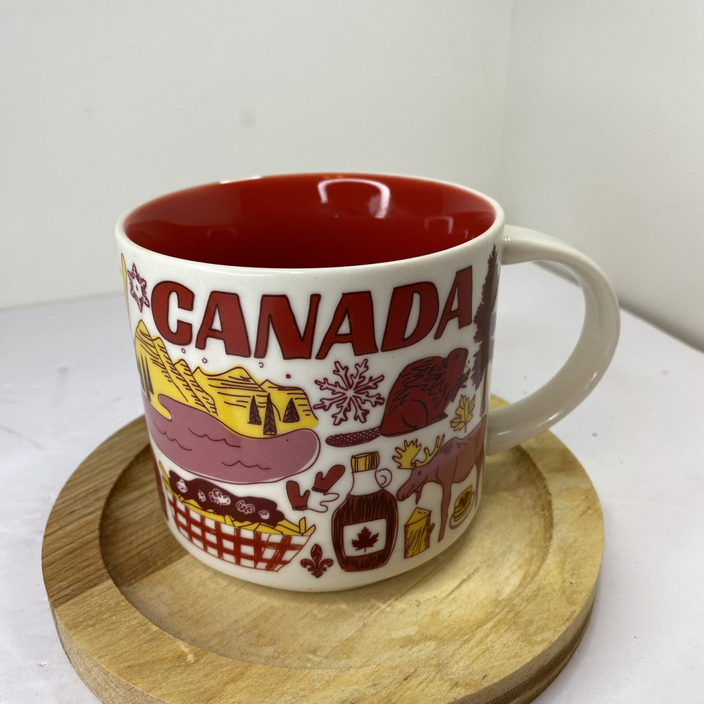 2018 Starbucks “Been There” Canada 14 Ounce Coffee Mug Preowned Excellent Cond.